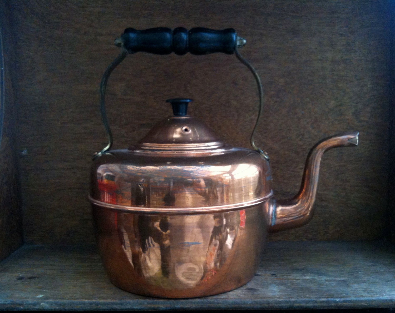 Vintage English Copper Kettle