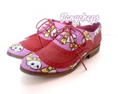 SALE Red Skull Brogues - Sz UK 3, US 5, Eur 35.5