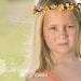 Reserved for Charlotte - Orange Blossom Flower Crown - Orange and Cream Berry Flower Crown, Flower Girl, Hippie Headband, Spring Fashion