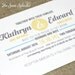 Printable Wedding Invitation - The Head Over Heels Collection