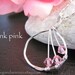 Think Pink Breast Cancer Awareness Necklace- 10% Charitable Donation