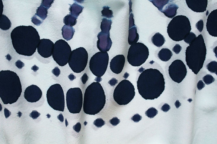 Native Blue Silk Tee
