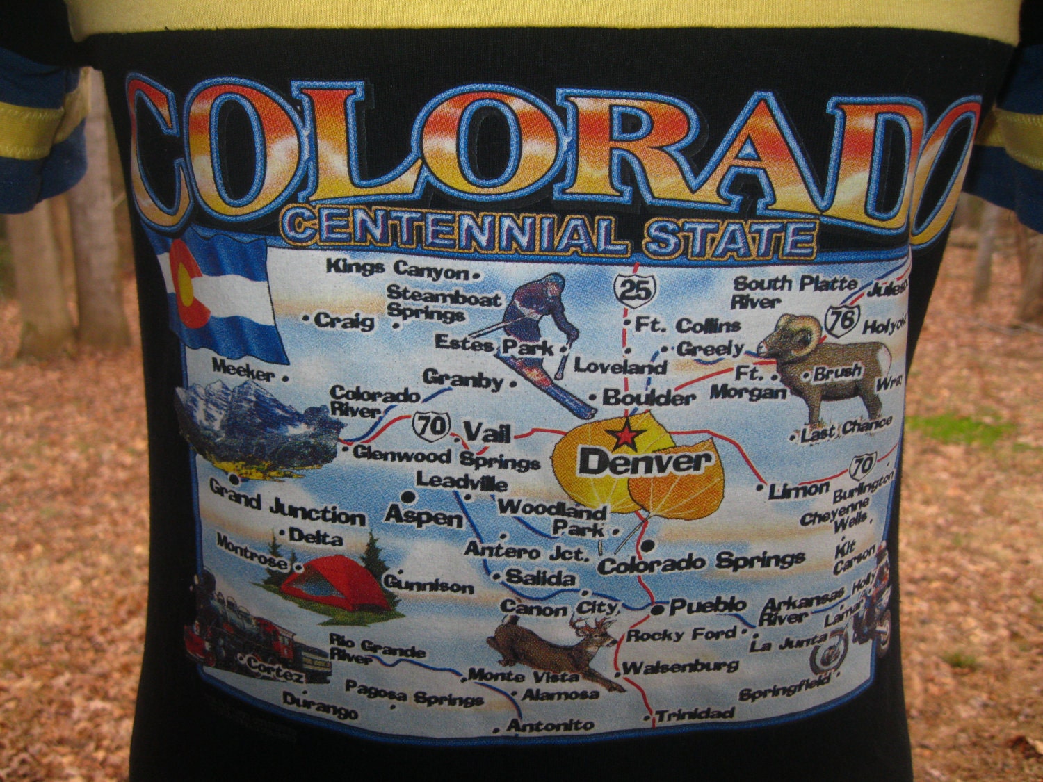 Old Home Place, Colorado Recycled T-Shirt S/M