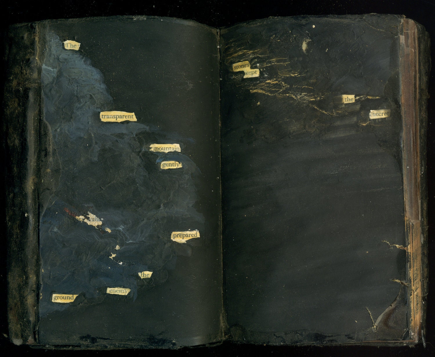 Altered Book, Found Poetry, Africa