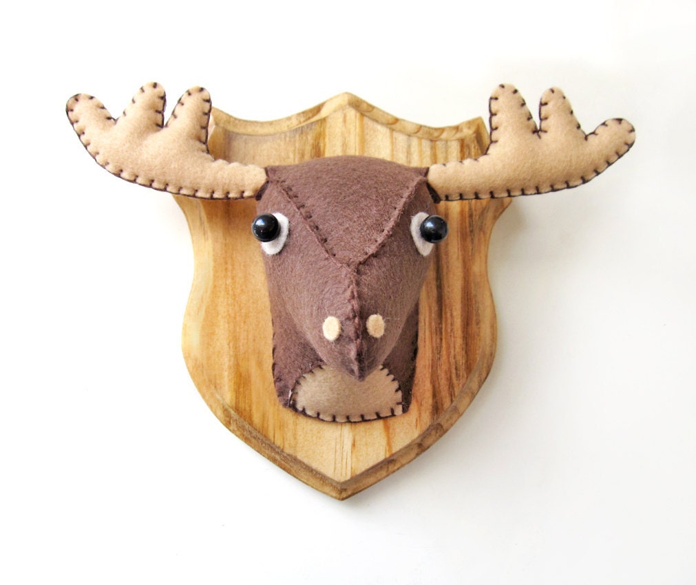 plush taxidermy head