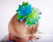 Beach Baby Marabou Bow