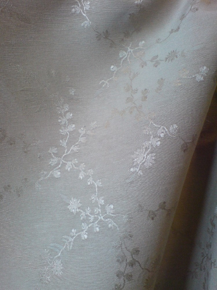 Hemp Silk Fabric Wheat Brocade By The Yard by ConsciousElegance