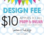 Design Fee, PARTY PACK Il_170x135