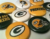 GREEN BAY PACKERS - nfl football pinback buttons - sports team pin set