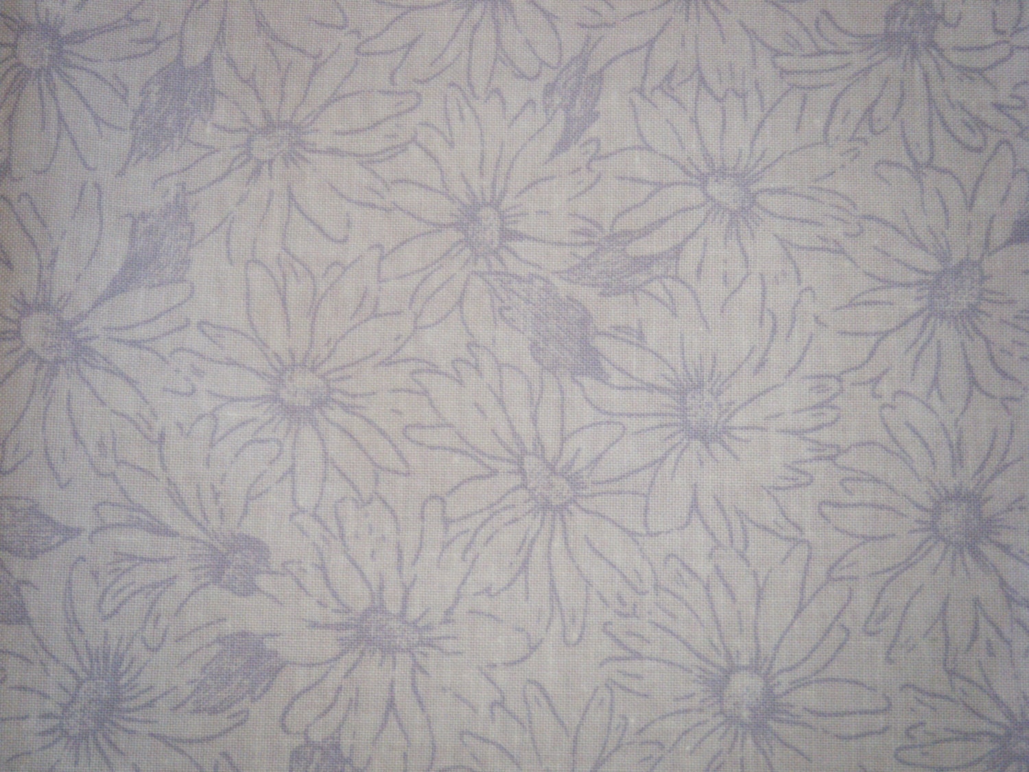 Fabric: Purple Daisy