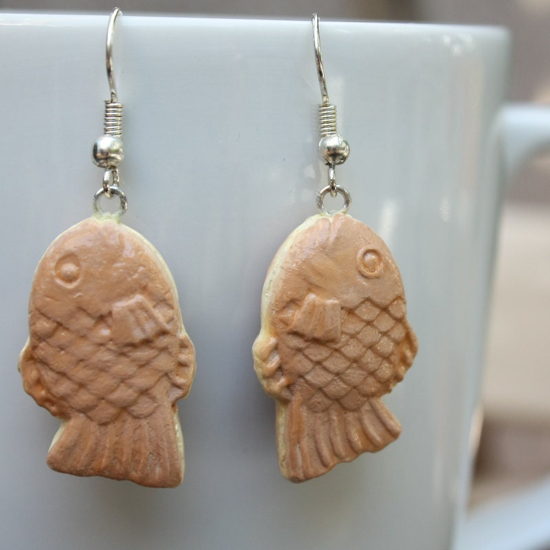 Taiyaki earrings