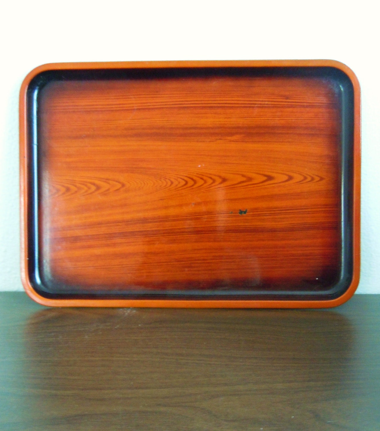 Vintage Wood Grain Tray