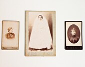Lot of 3 French Cabinet Card Photos