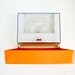 Vintage 70s Kitchen Weighing Scale Wall Mounted Orange Made by Krups