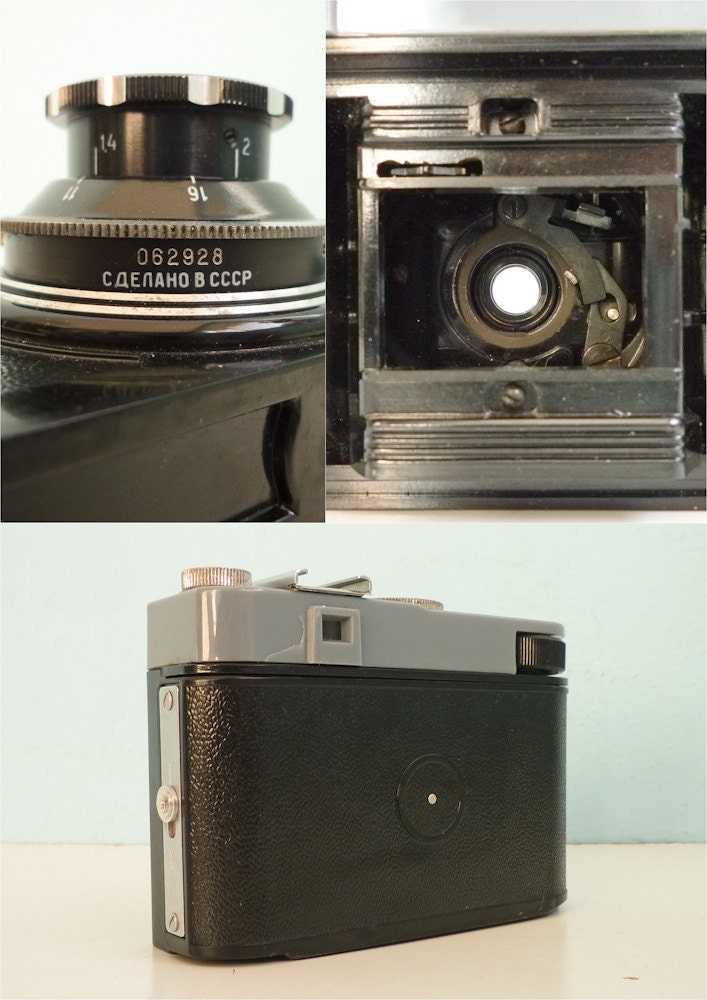 Soviet Vintage Lomo Camera 35mm SMENA 8