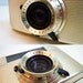 Reserved for Ken - Vintage Lomo Film Camera Penti II 60s working gold and white