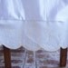 Slip Extender: Wide Scalloped Embroidery -- Cream/ Ivory