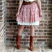Slip Extender: Tiered Ruffle - Available in black, cream, yellow, purple, red, bright pink, white and turquoise.