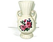 Royal Copley Vase, handled pottery