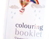 coloring activity book - 28 original whimsical illustrations