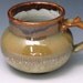 Mug With Soft browns And Soft Greens...RESERVED FOR EILEEN