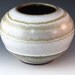 Beautiful Round Vase With Red Glaze Inside