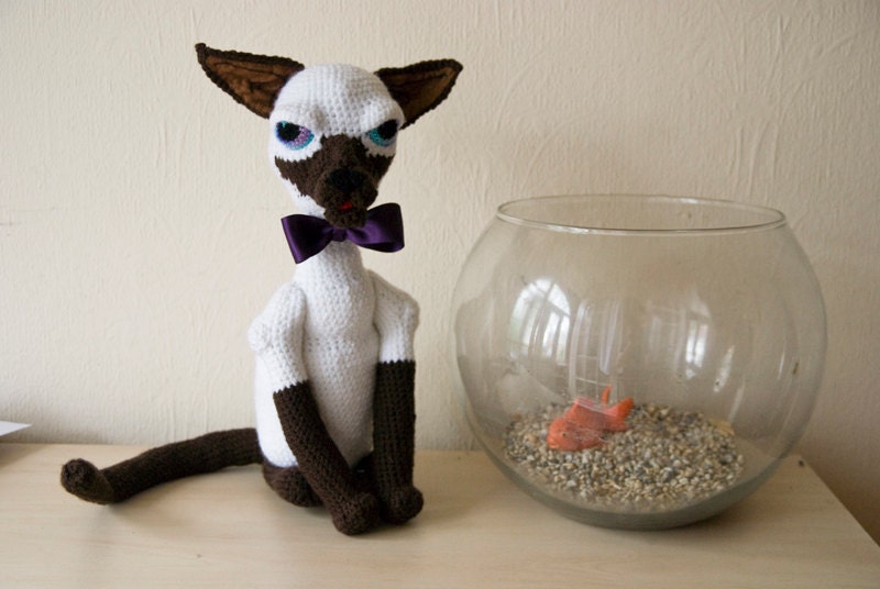 Cecil the Disgruntled Siamese Cat