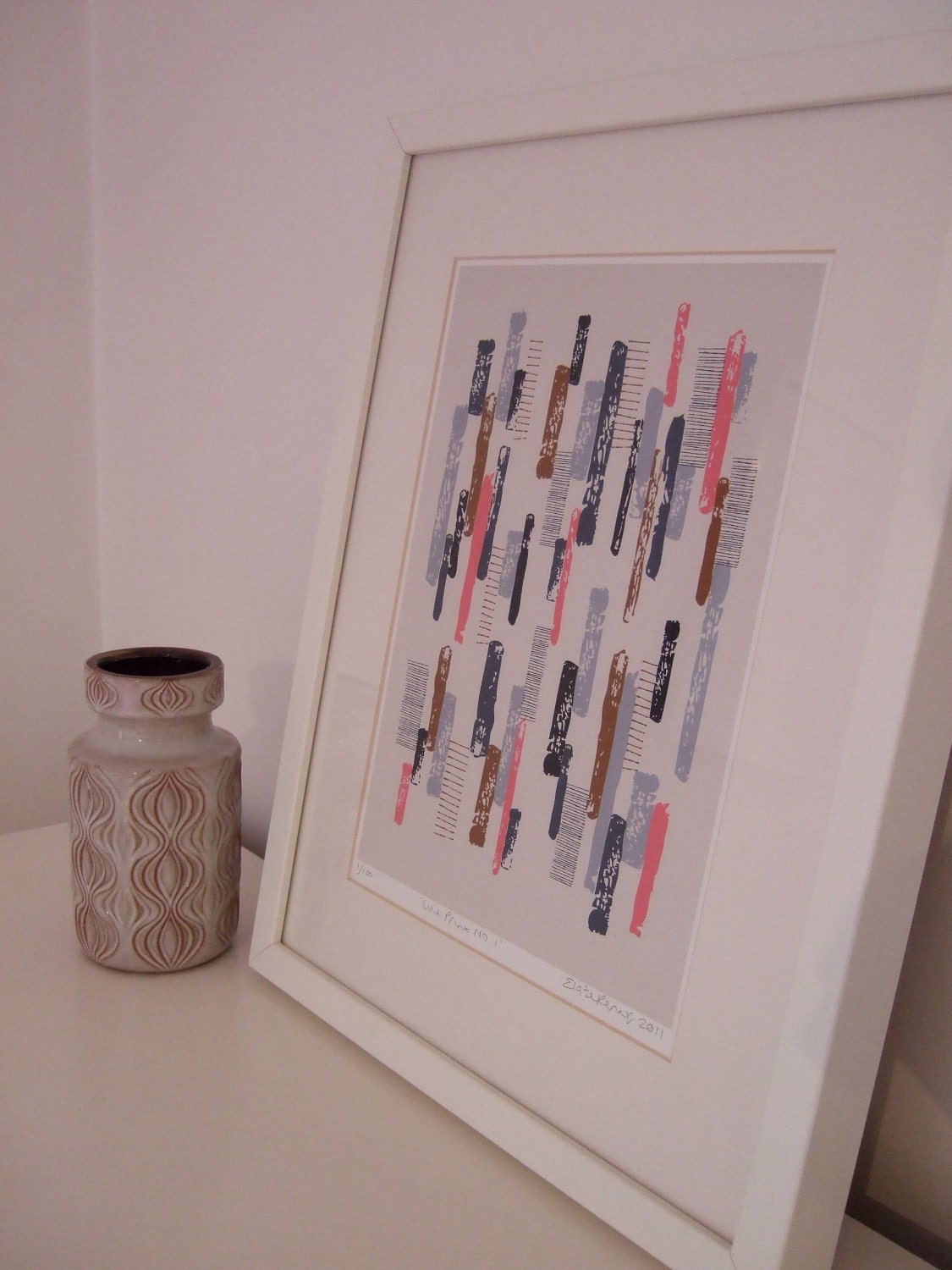 Line Print No1, limited edition giclee print