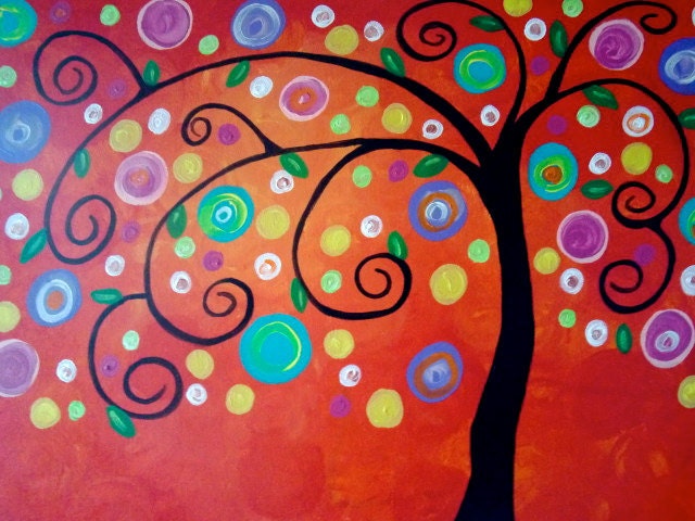 Original Painting -"Salsa Tree"