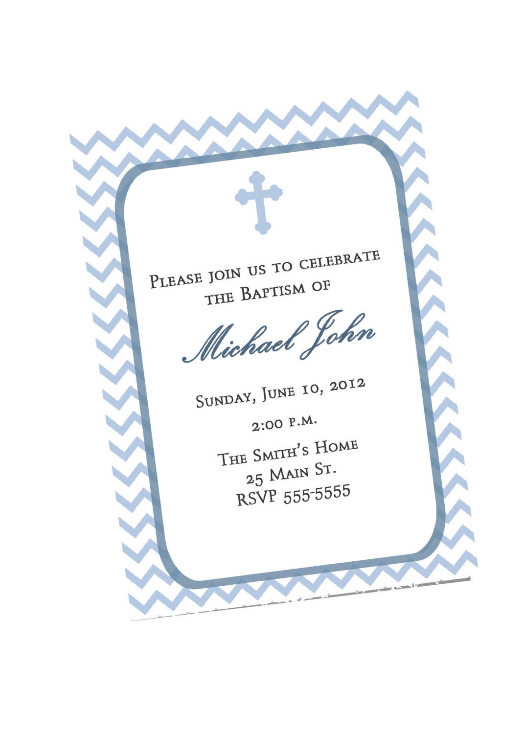 Boys Baptism/Christening Invitation - Printable Il_170x135