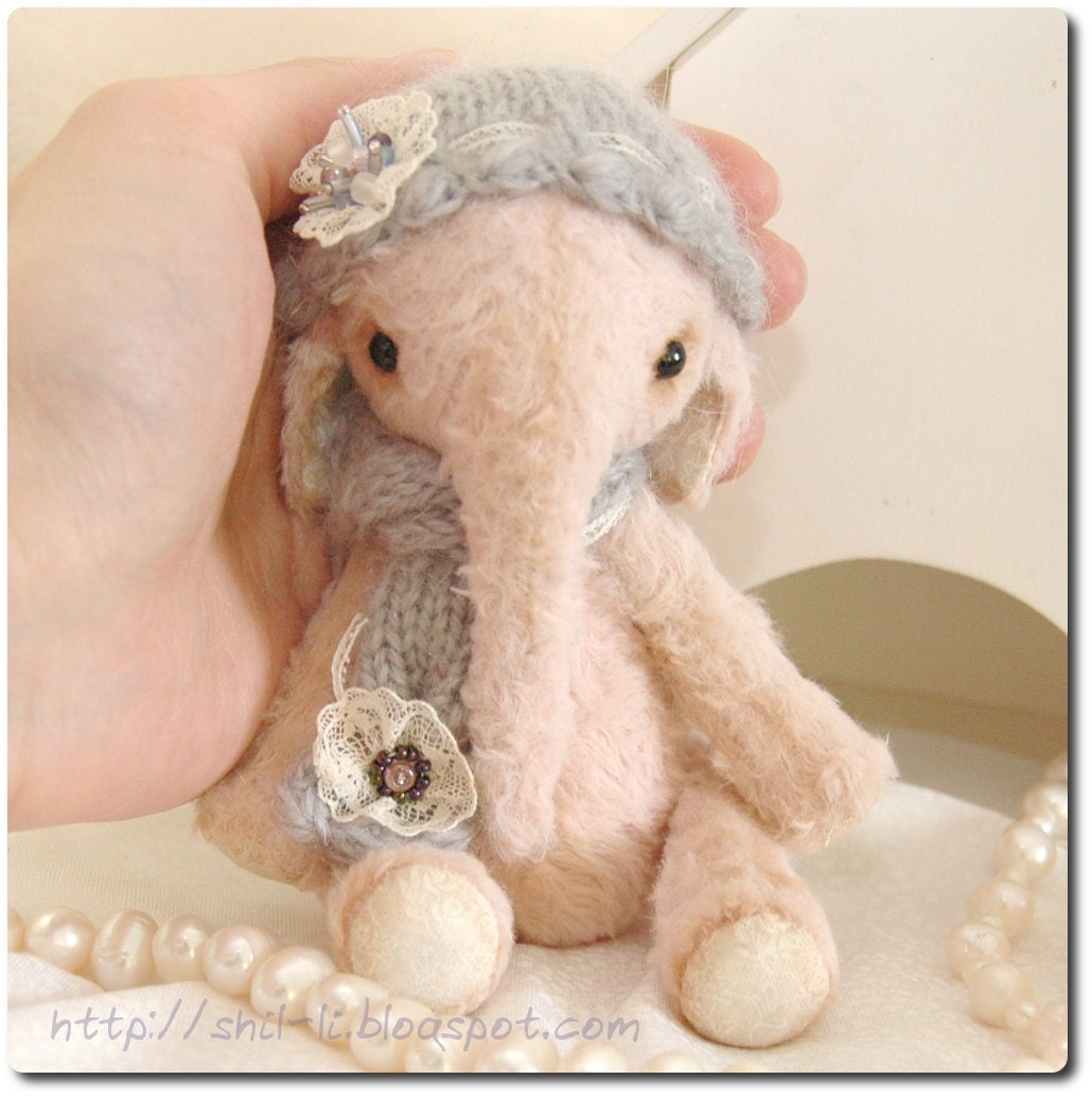 Elephant "Baby" OOAK 6.6 inches