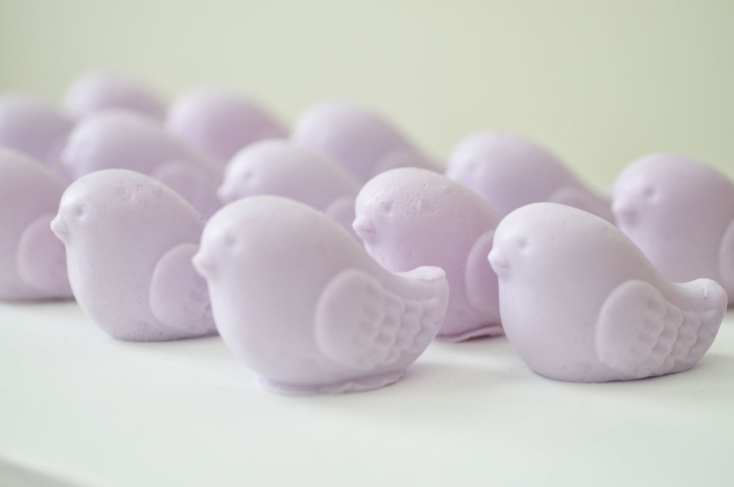 Bird Soaps - Baby Shower Favors - Wedding Shower - Bridal Shower Favors - Green Apple scented