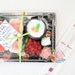 Sushi Soap Gift Set - Vegan Soap - food soap - Ginger Fizz Scented - Shrimp, Maki, Roe, Tuna in a real Sushi Take out Box