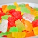 Gummi Bear Soaps - 3 oz - mixed fruit scented - food soap - red, green, yellow, orange