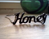 sweet as 'honey' necklace