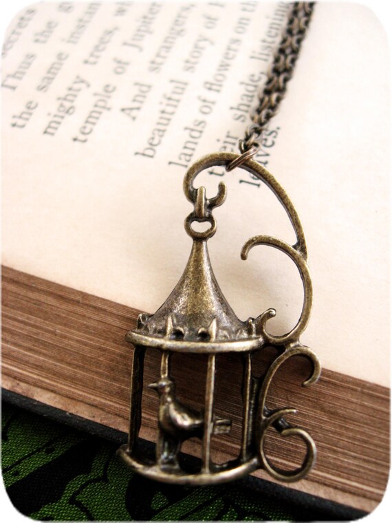 The Dorothea Intricate Birdcage Necklace