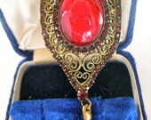 Victorian garnet brooch    VJSE