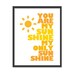 50% OFF // You are my sunshine - Set of Four 8x10 prints