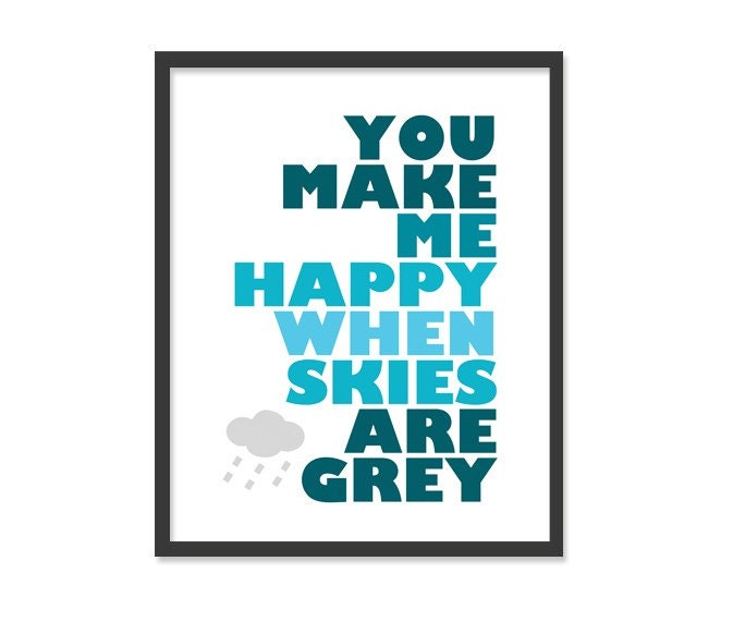 50% OFF // You are my sunshine - Set of Four 8x10 prints