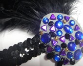 FLAPPER 1920s Multicolour Headband Great Gatsby Speakeasy Roaring 20s