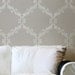 Large Wall Stencil Acanthus Trellis Allover Stencil Great Alternatiive to Decals and Wallpaper for Wall Decor