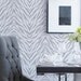 Large Wall Pattern Stencil Zebra Stripes Allover Stencil for a Wallpaper Effect with Paint