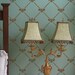 Wall Stencil French Bee Trellis Allover Stencil for Elegant DIY Wall Decor
