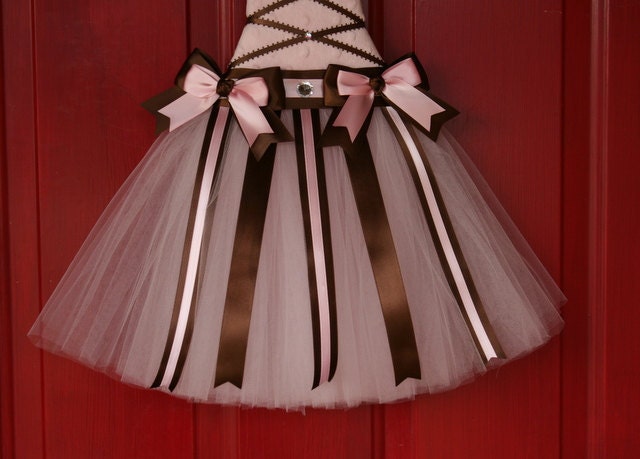 Medium - Newborn Hospital Door Hanger-- Tutu Hair Bow Holder