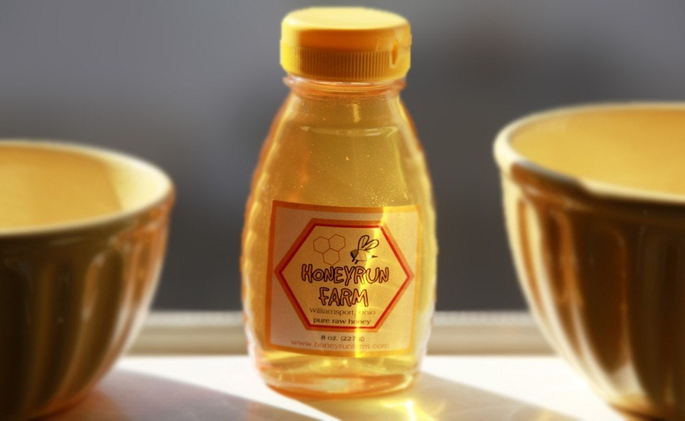 Honey Sticks -Pure Raw Summer Honey - 25 honey filled straws