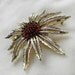 Starburst Sunflower Brooch Sarah Coventry Pendant Pin