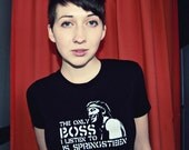 The Only Boss I Listen To Is Springsteen Shirt