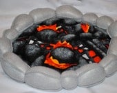 Felt Flame & Hot Coals For Cooking