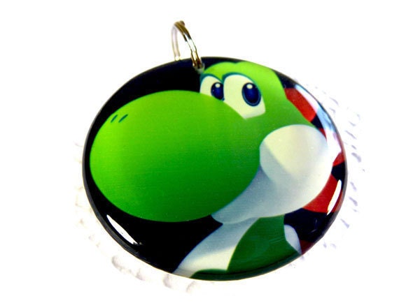 Pet Tag Dog Tag Cat Tag Super Mario Bros Luigi and Yoshi