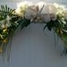 Beach Wedding Arch with Starfish and Sand Dollars